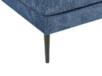 Corner Sofa FLAM Fabric Blue 3 Seater Left Hand