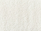 3 Seater Sofa with Ottoman Boucle White AVESTA