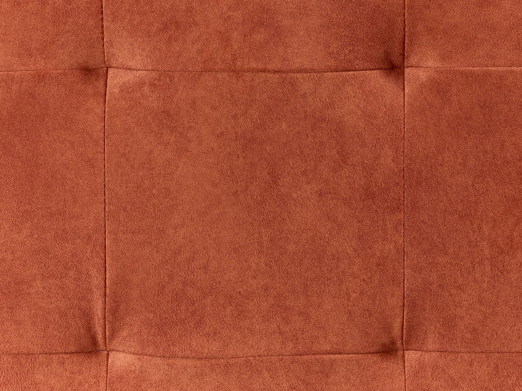 Corner Sofa FLAM Velvet Orange 3 Seater Right Hand