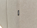 Corner Sofa NORA Fabric Beige 3 Seater Left Hand