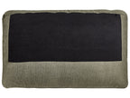 Corner Sofa NORA Fabric Green 3 Seater Right Hand