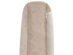 Corner Sofa LOFOTEN Velvet Beige 3 Seater Left Hand