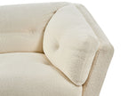 3 Seater Boucle Sofa White LENVIK