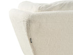 3 Seater Boucle Sofa White LENVIK