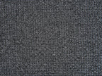 Corner Sofa Bed OLLSTA Fabric Black 3 Seater Left Hand