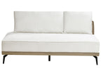 Corner Sofa MYKEN Fabric Off-White 3 Seater Left Hand