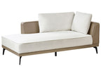 Corner Sofa MYKEN Fabric Off-White 3 Seater Right Hand