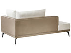 Corner Sofa MYKEN Fabric Off-White 3 Seater Right Hand