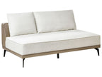 Corner Sofa MYKEN Fabric Off-White 3 Seater Right Hand