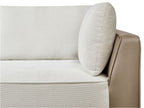 Corner Sofa MYKEN Fabric Off-White 3 Seater Right Hand