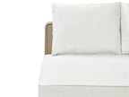 Corner Sofa MYKEN Fabric Off-White 3 Seater Right Hand