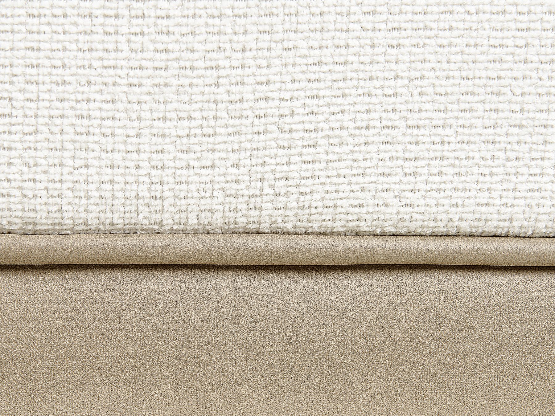 Corner Sofa MYKEN Fabric Off-White 3 Seater Right Hand