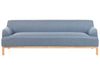 3 Seater Fabric Sofa Blue