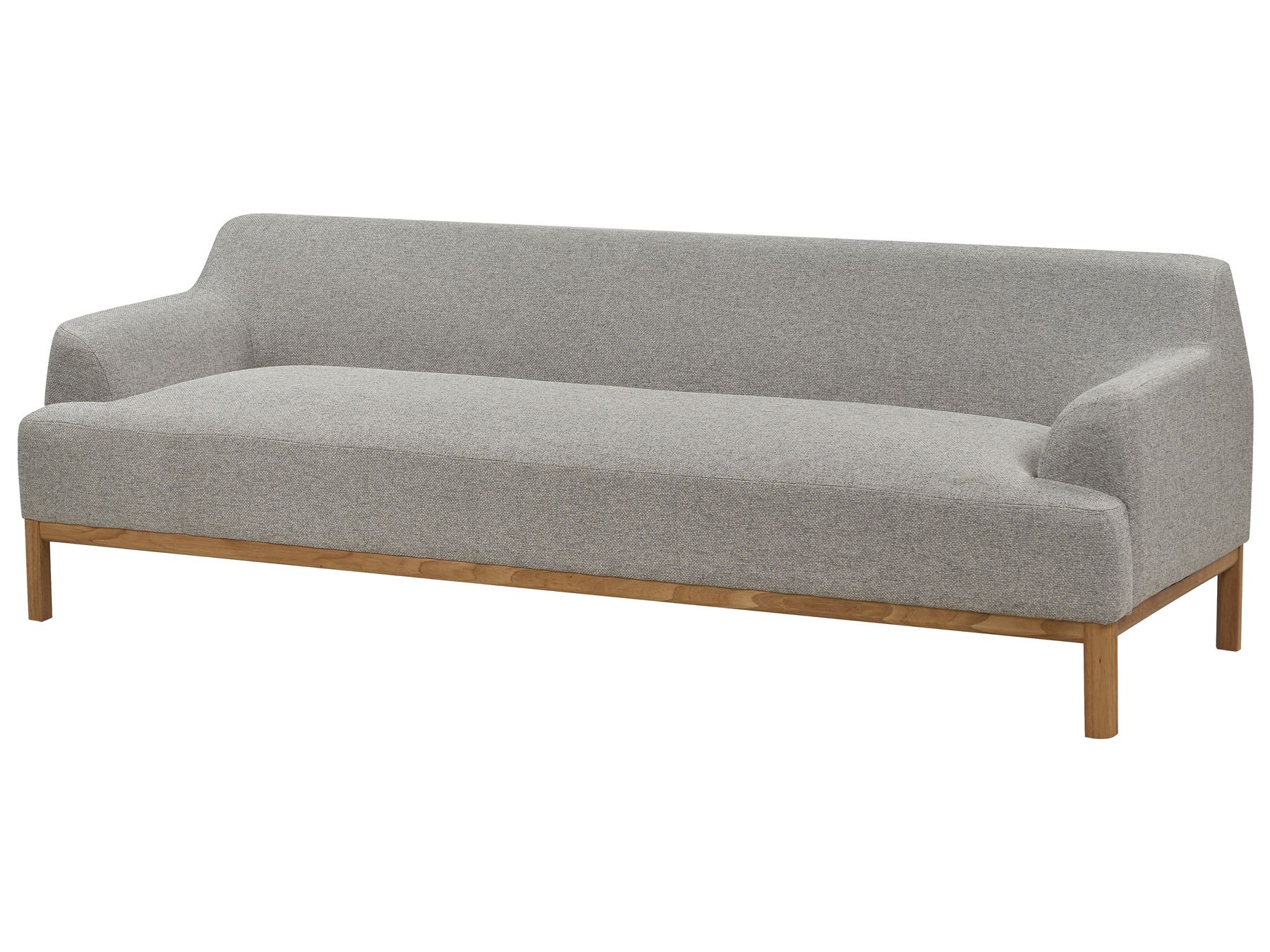 3 Seater Fabric Sofa Grey SOSJO