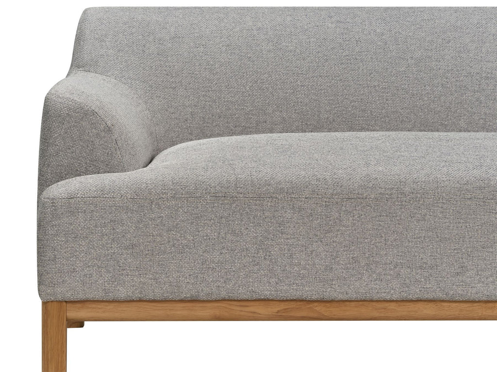 3 Seater Fabric Sofa Grey SOSJO