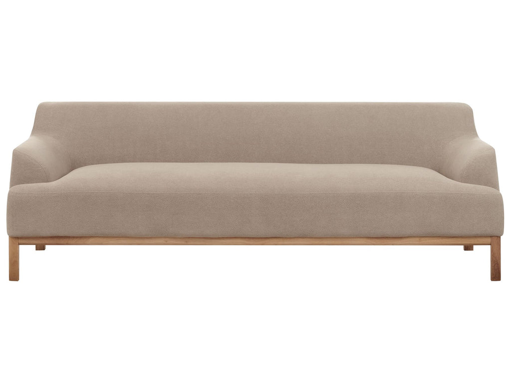 3 Seater Fabric Sofa Taupe SOSJO