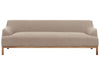 3 Seater Fabric Sofa Taupe