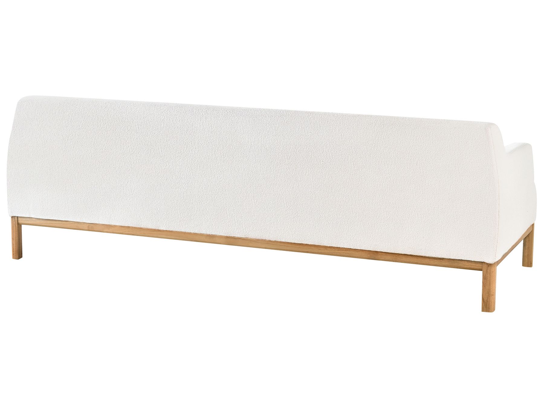 3 Seater Boucle Sofa Off-White SOSJO