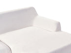Left Hand Boucle Corner Sofa Off-White SOSJO