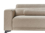 3 Seater Boucle Sofa Taupe ANGE