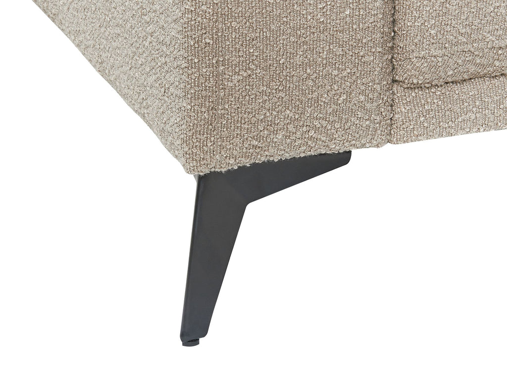 3 Seater Boucle Sofa Taupe ANGE