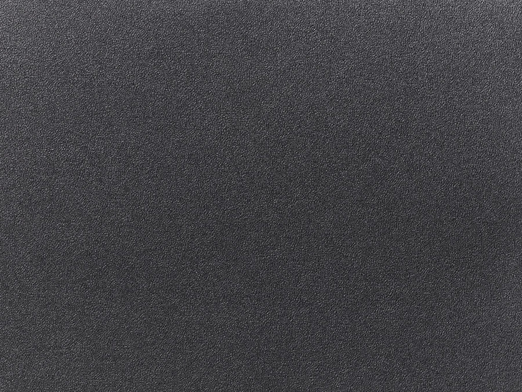 3 Seater Faux Leather Sofa Black ANGE