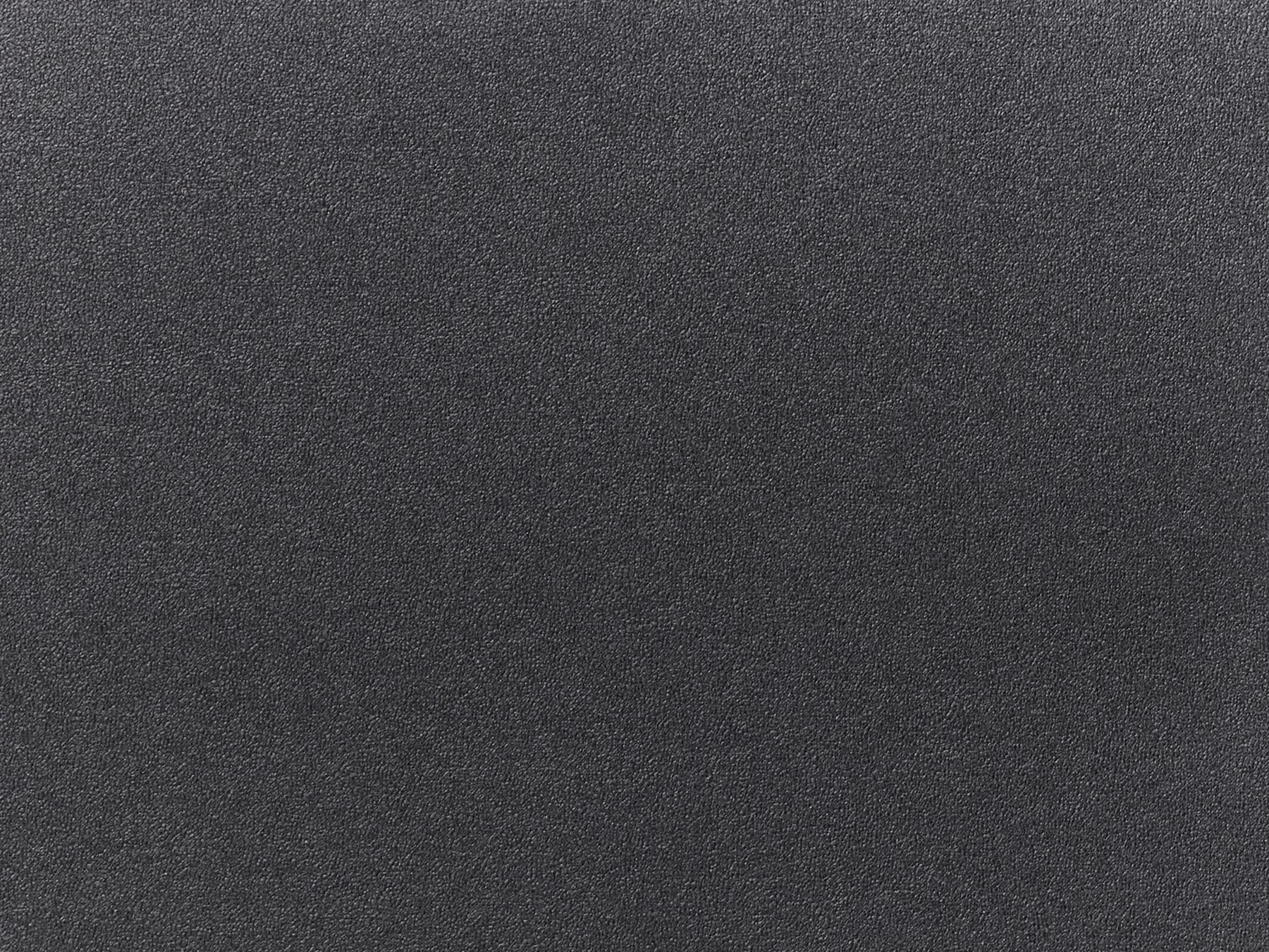 3 Seater Faux Leather Sofa Black ANGE