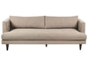 3 Seater Fabric Sofa Light Brown
