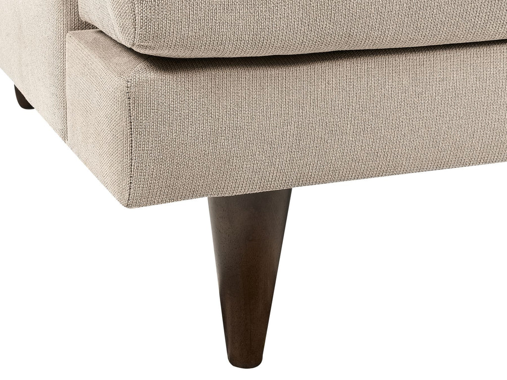 3 Seater Fabric Sofa Light Brown JARPEN