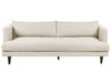 3 Seater Fabric Sofa Light Beige