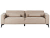 3 Seater Fabric Sofa Taupe