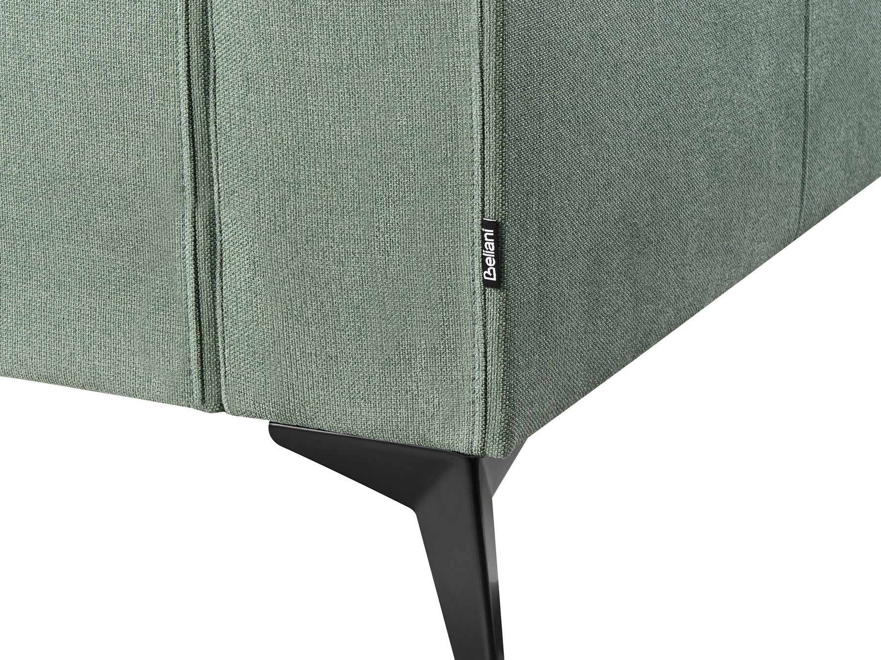 3 Seater Fabric Sofa Green ANGE