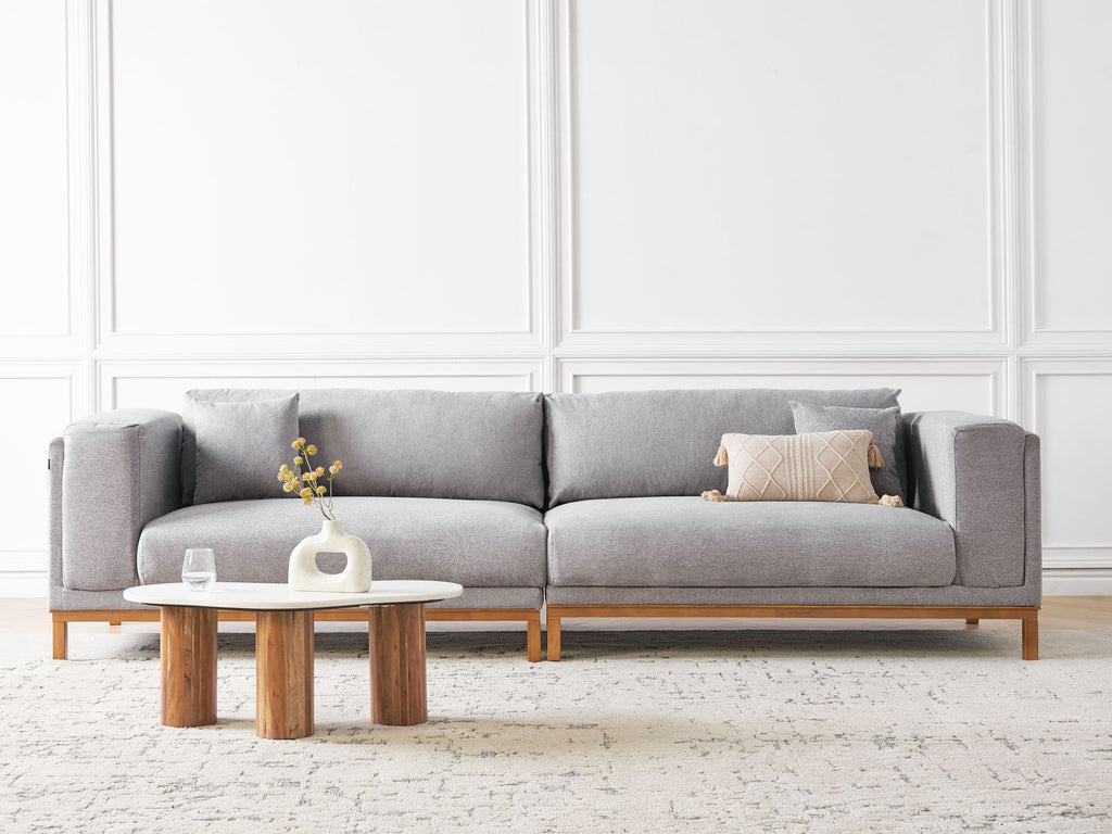 4 Seater Sofa Grey VENG