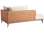 Corner Sofa MYKEN Fabric Light Beige 3 Seater Right Hand