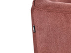 2 Seater Fabric Sofa Burgundy HOBRO