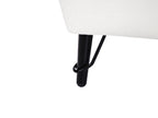3 Seater Boucle Sofa White HOBRO