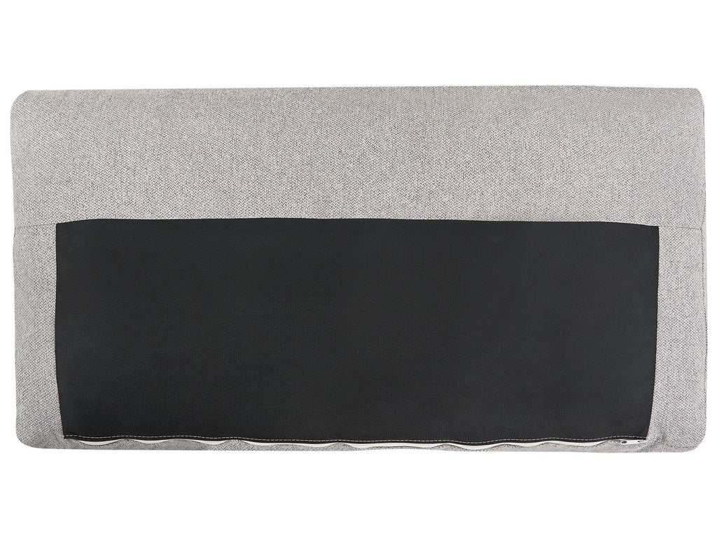 Corner Sofa SIGGARD Fabric Grey 4 Seater Right Hand