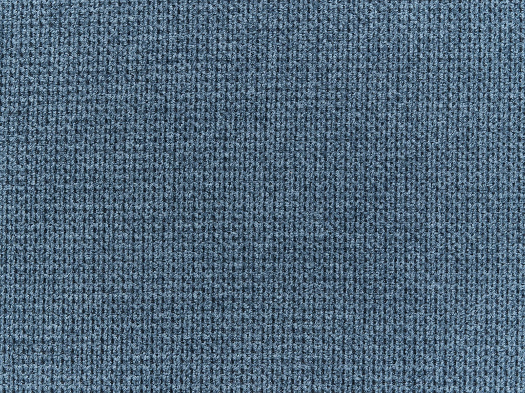 Left Hand Fabric Corner Sofa Navy Blue GLOSLI