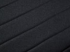Sofa Bed SENJA Faux Linen Black 3 Seater
