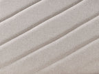 Sofa Bed SENJA Faux Linen Light Beige 3 Seater