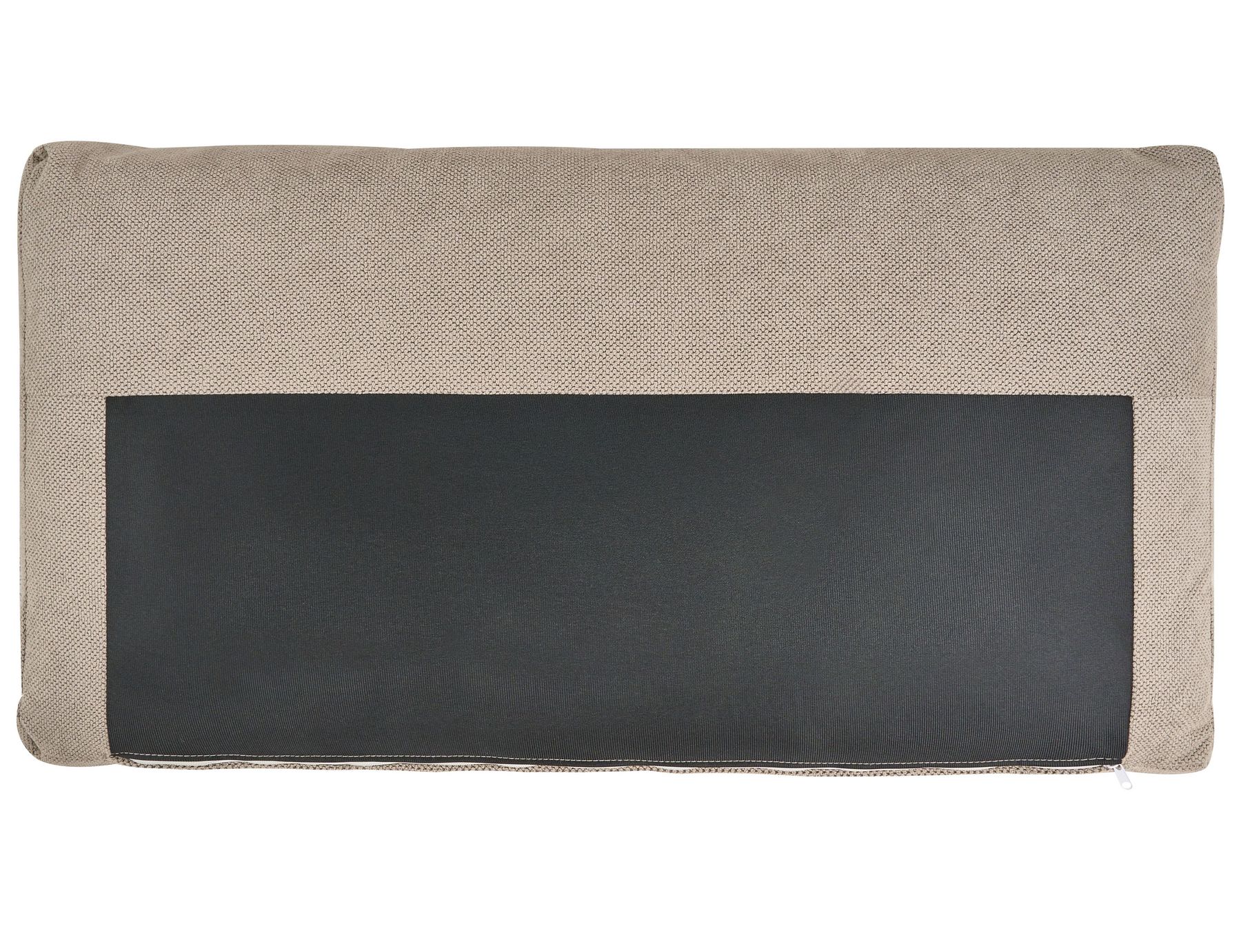 Corner Sofa SIGGARD Fabric Taupe 4 Seater Right Hand