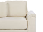 Corner Sofa KOHLO Fabric Light Beige 4 Seater Right Hand