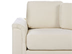 Corner Sofa KOHLO Fabric Light Beige 4 Seater Left Hand