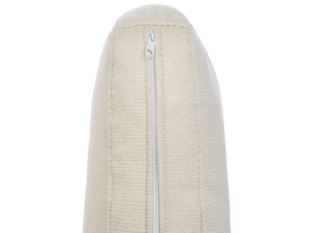 Corner Sofa KOHLO Fabric Light Beige 4 Seater Left Hand