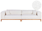 4 Seater Boucle Sofa Off-White VENG