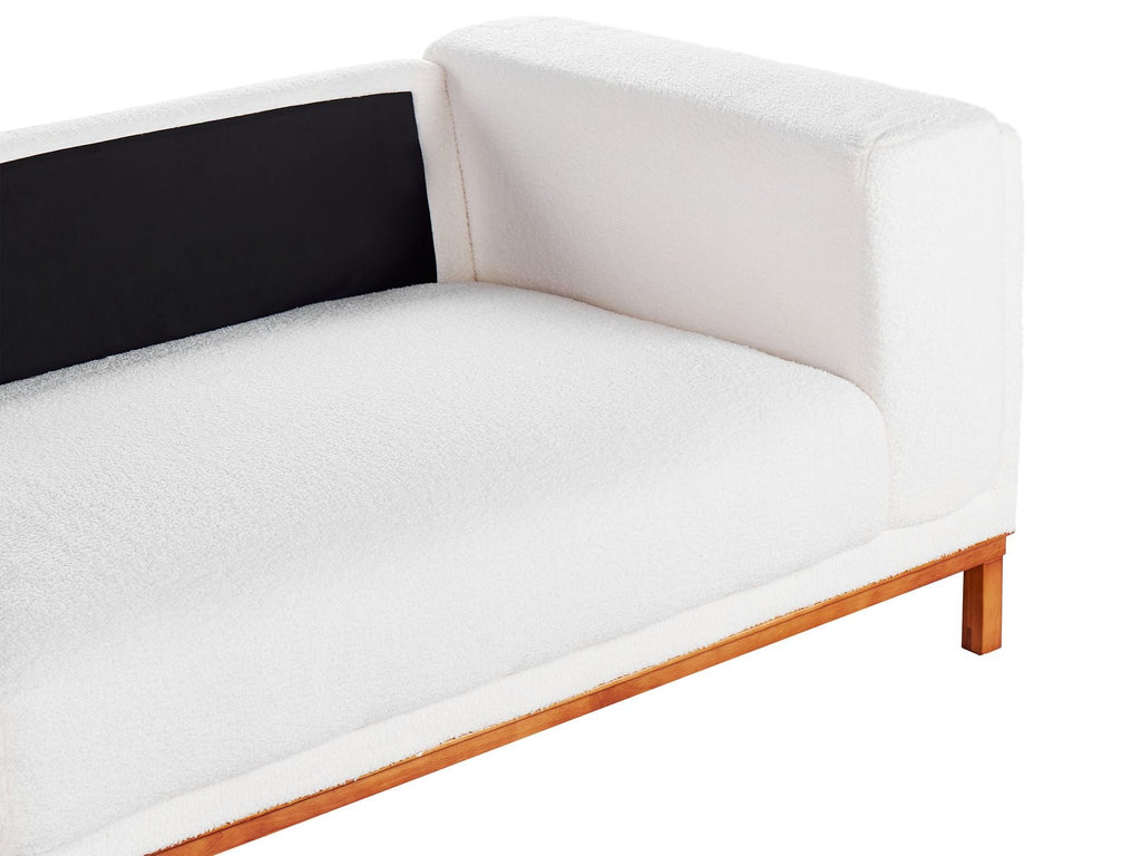 4 Seater Boucle Sofa Off-White VENG