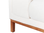 4 Seater Boucle Sofa Off-White VENG