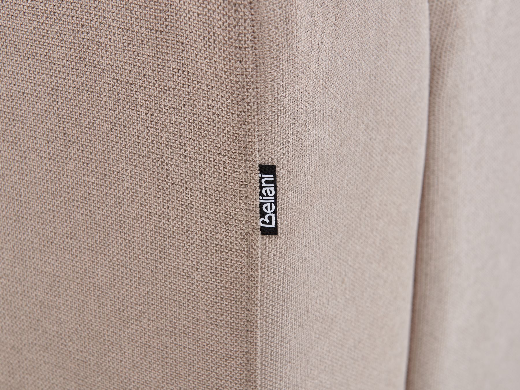 Corner Sofa KOHLO Fabric Taupe 4 Seater Left Hand