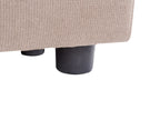 Corner Sofa KOHLO Fabric Taupe 4 Seater Left Hand