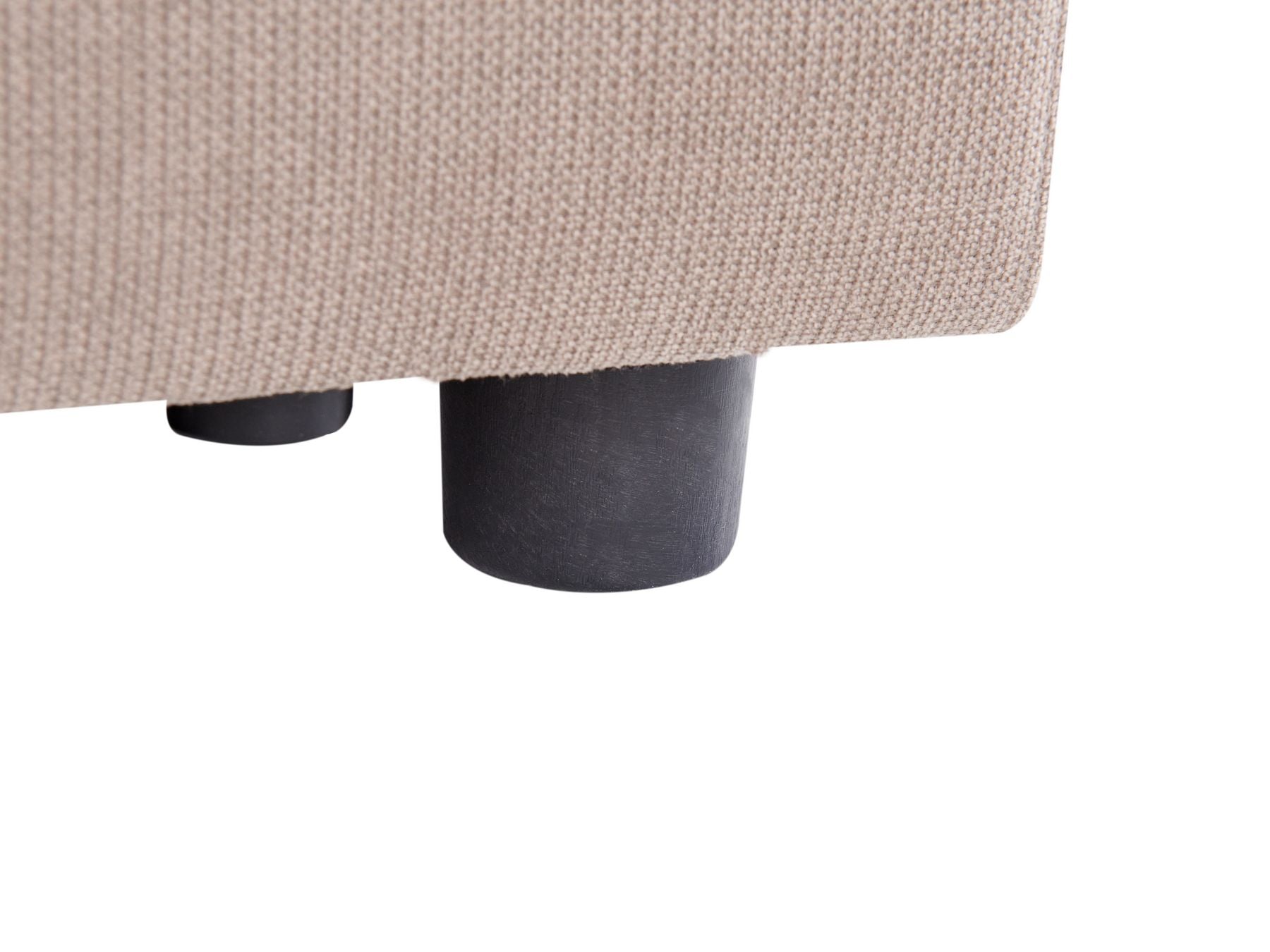 Corner Sofa KOHLO Fabric Taupe 4 Seater Left Hand